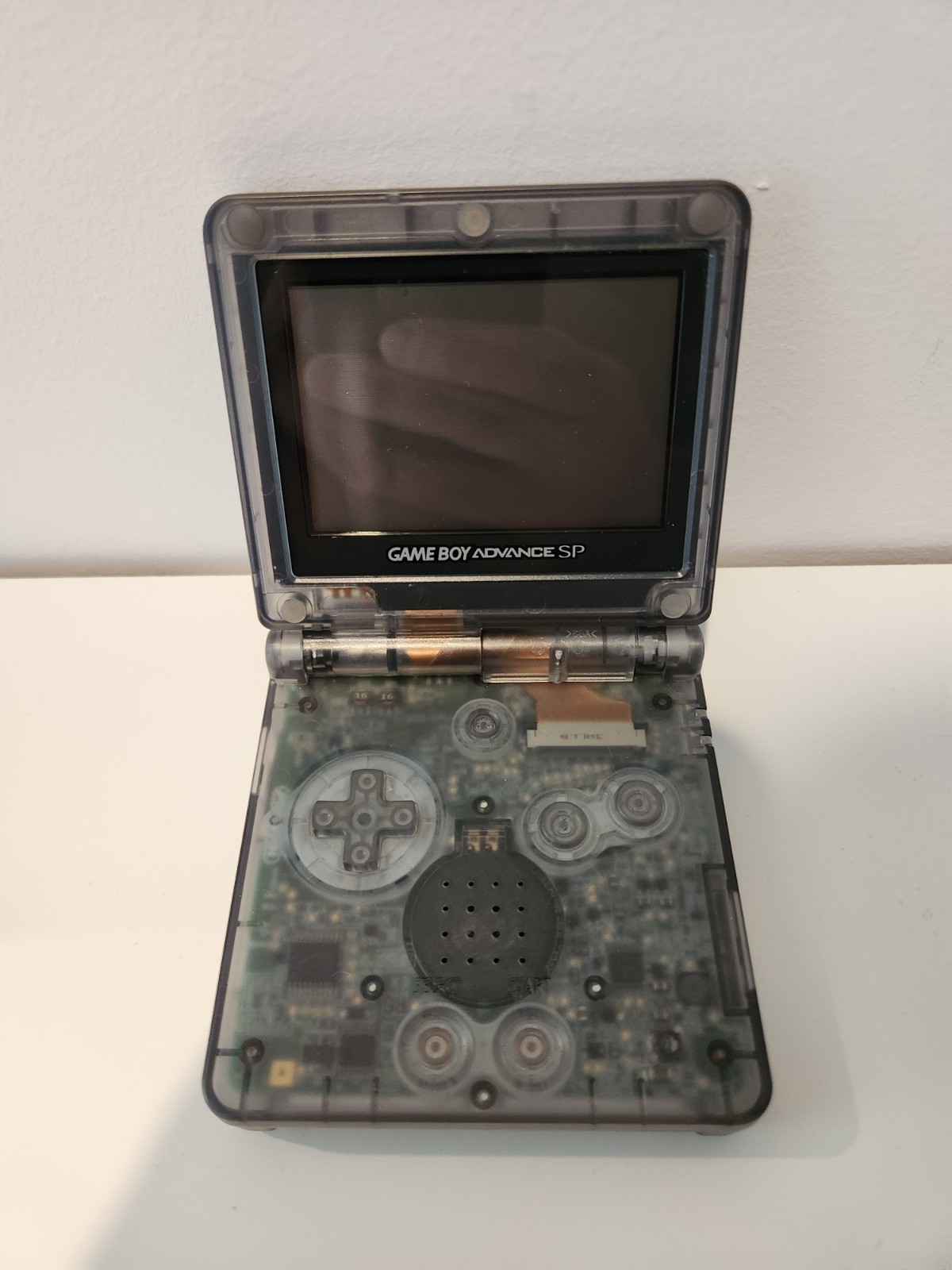 Game Boy Advance GBA SP Smoke Black AGS-001 Console – Tested Great for Pokemon