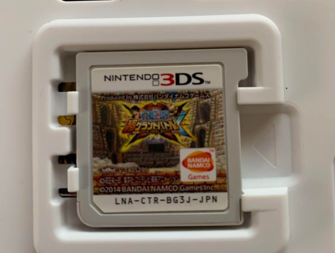 One Piece Super Grand Battle! X Nintendo 3DS NTSC-J (Japan) Japanese version