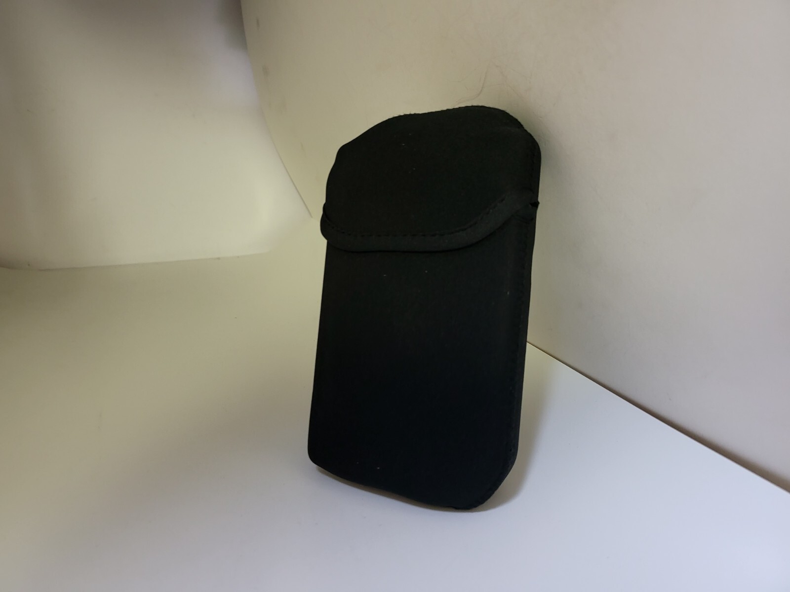 Flip Top Black Soft Padded Pouch Protective Sleeve Case for Gameboy Original
