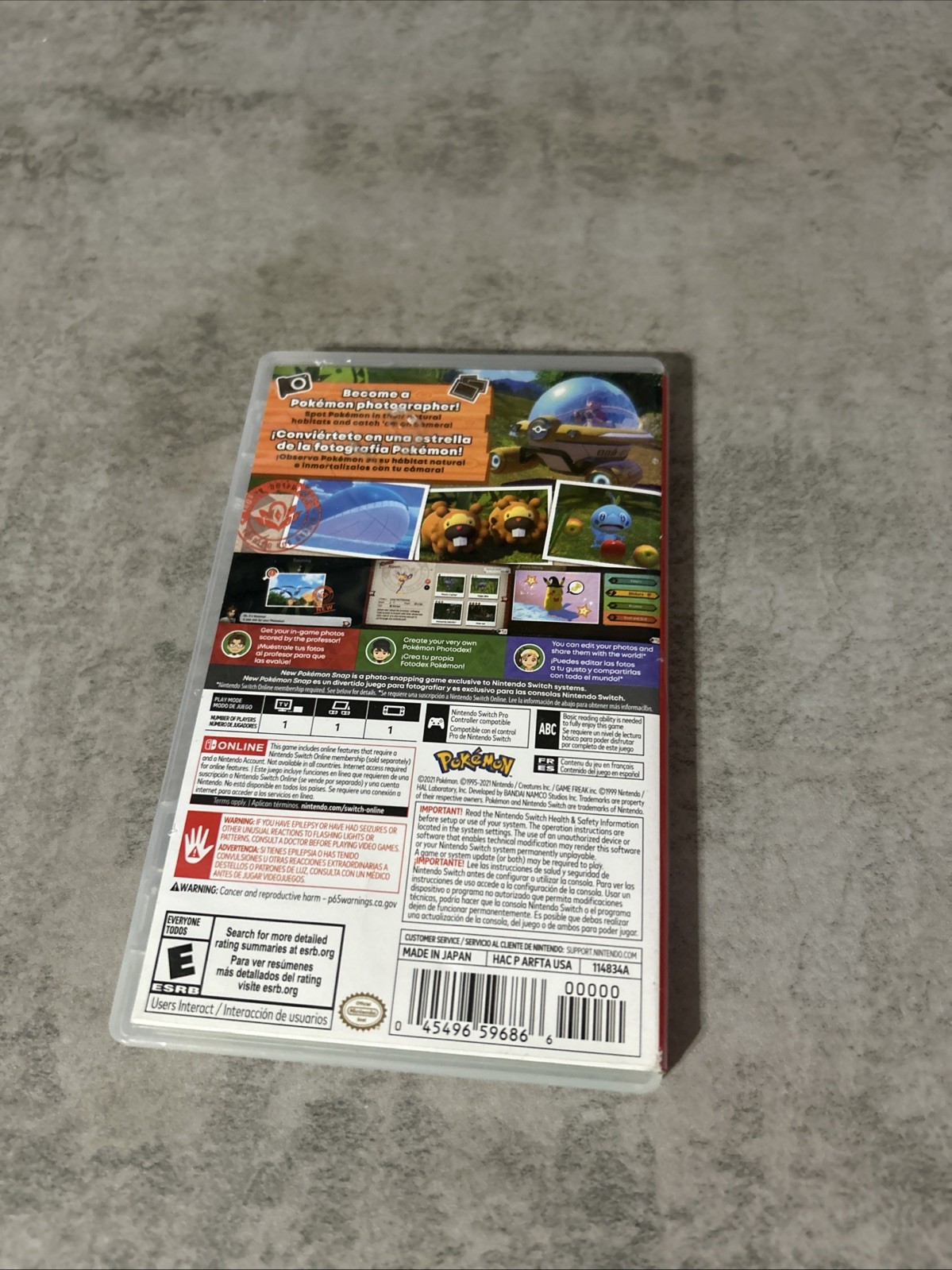 New Pokemon Snap – Nintendo Switch Pristine Mint Tested