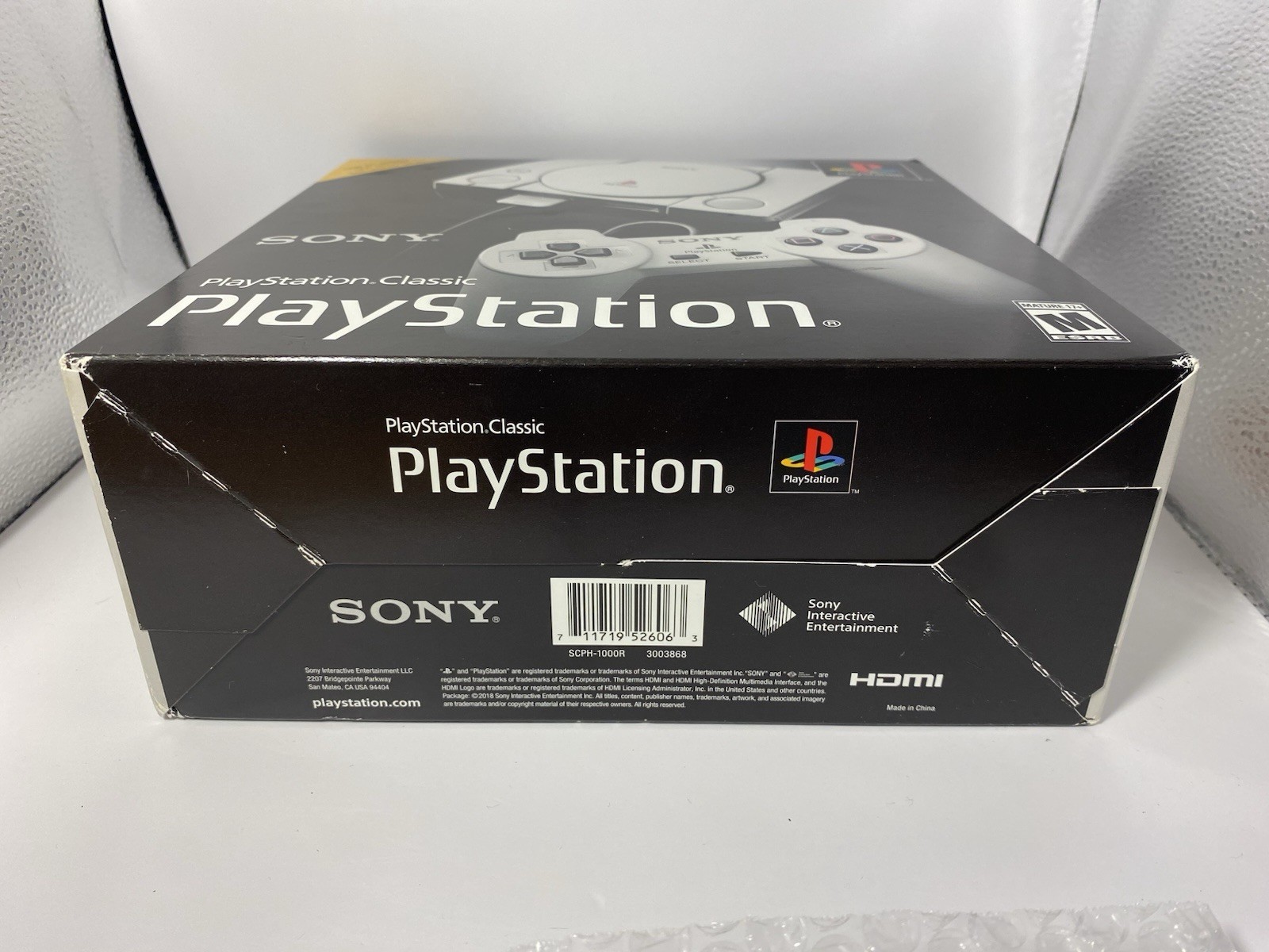Sony PlayStation Classic Gray Console (3003868) SEALED