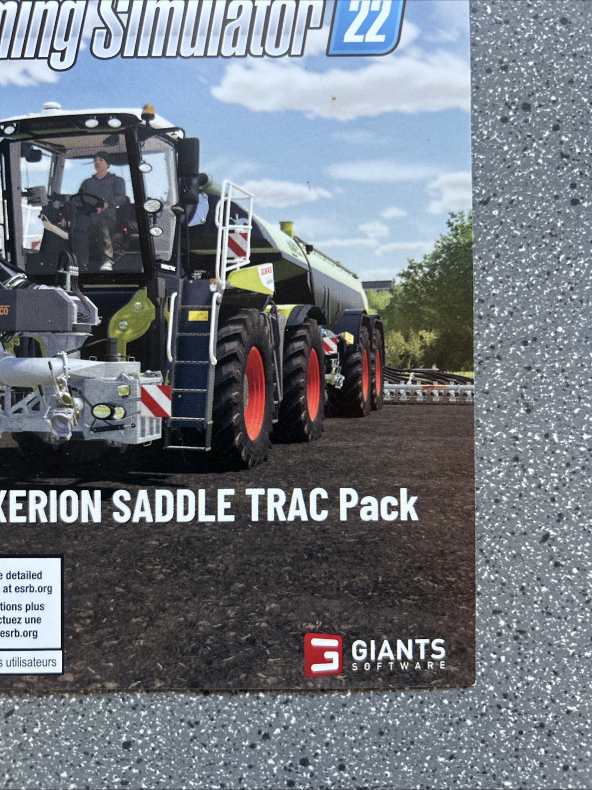 Farming Simulator 22 Claas Xerion Saddle Trac Pack DLC Add-on Playstation 5 PS5