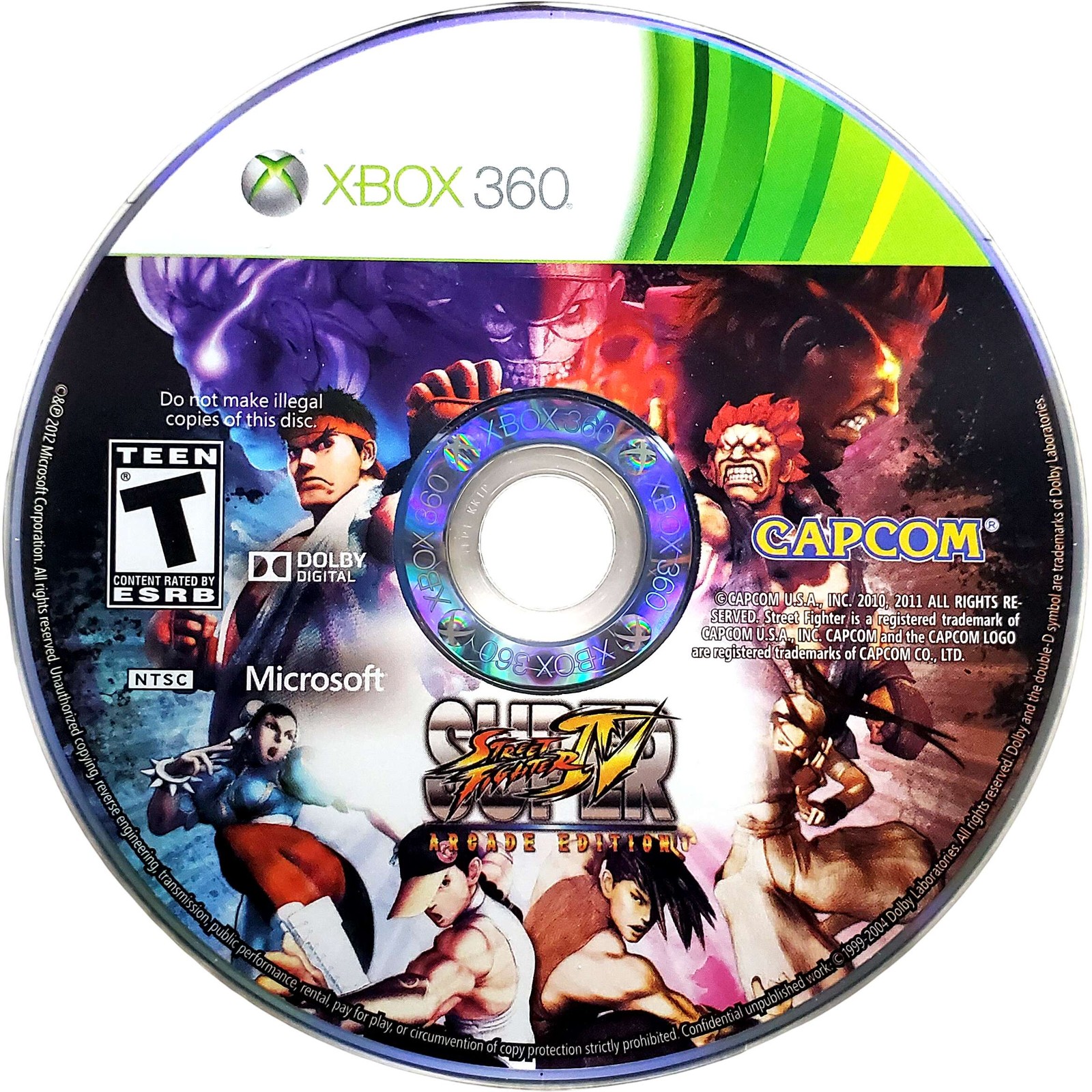 Super Street Fighter IV Arcade Edition – Microsoft Xbox 360 4 Tested