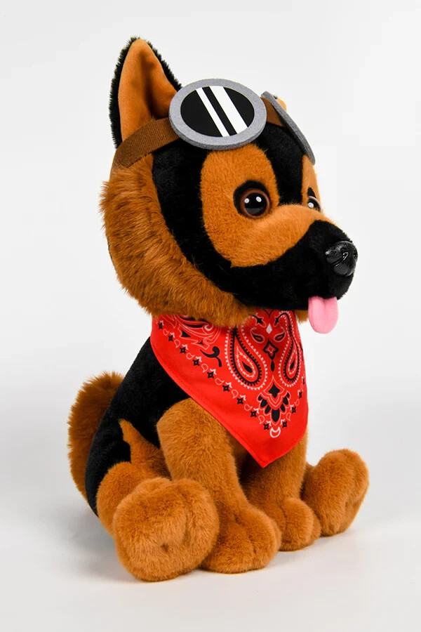 Fallout 1 2 3 4 76 Dogmeat Puppy Plush Figure Plushie Statue + Bandana Scarf