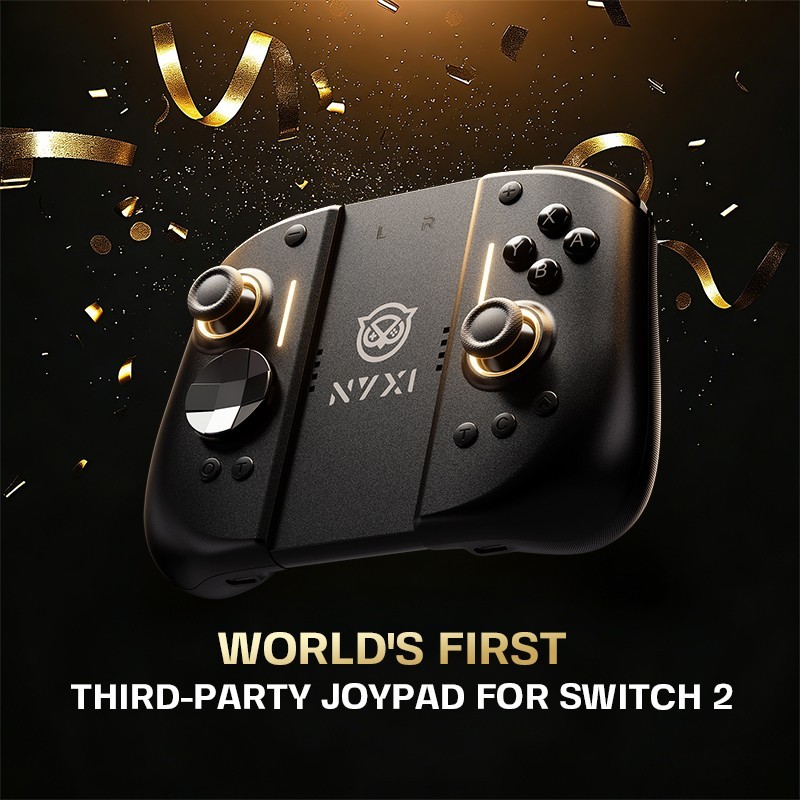 NYXI Hyperion 3 Switch 2 Joycon – World’s First Third-Party Wireless Controller