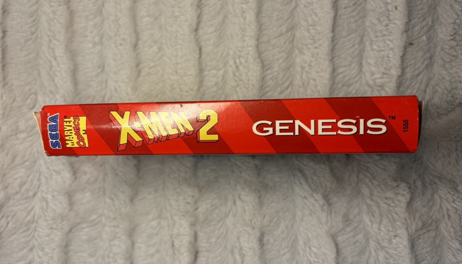 X-Men 2: Clone Wars Sega Genesis Complete CIB w/ Manual Holographic Box 1 Owner