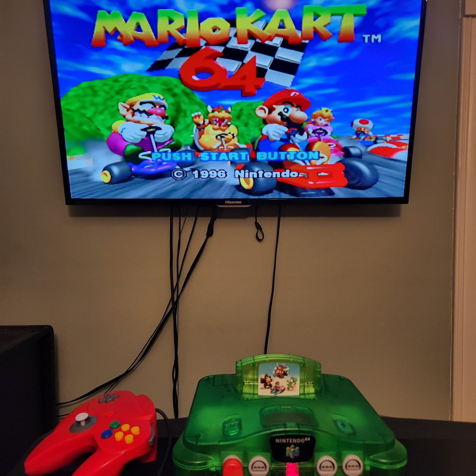 4 In 1 Multi Game – Nintendo 64 – Smash Bros, Mario Kart, Mario 64, Yoshi Story