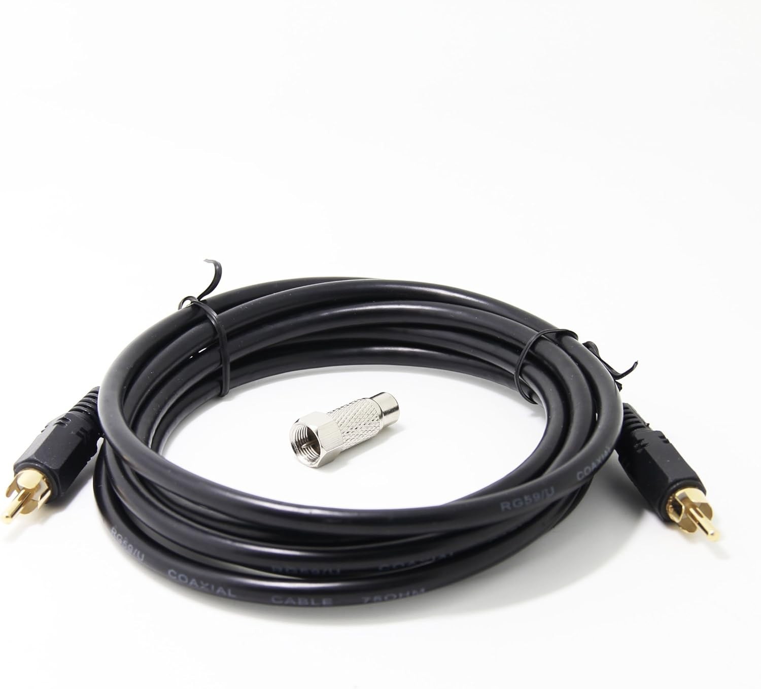 RCA Video Cable with RF TV Connector for Atari 2600 Jr 7800 Colecovision Intelli