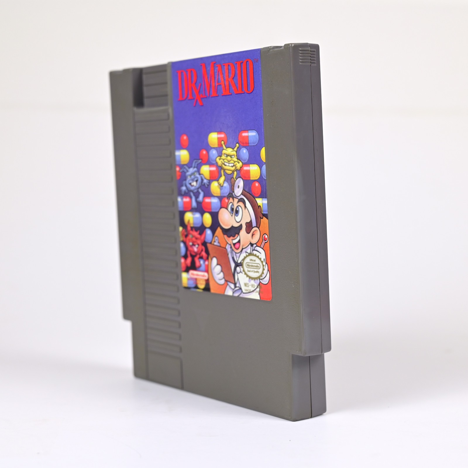 Dr. Mario Game Cartridge with Instruction Booklet Manual NES | Authentic