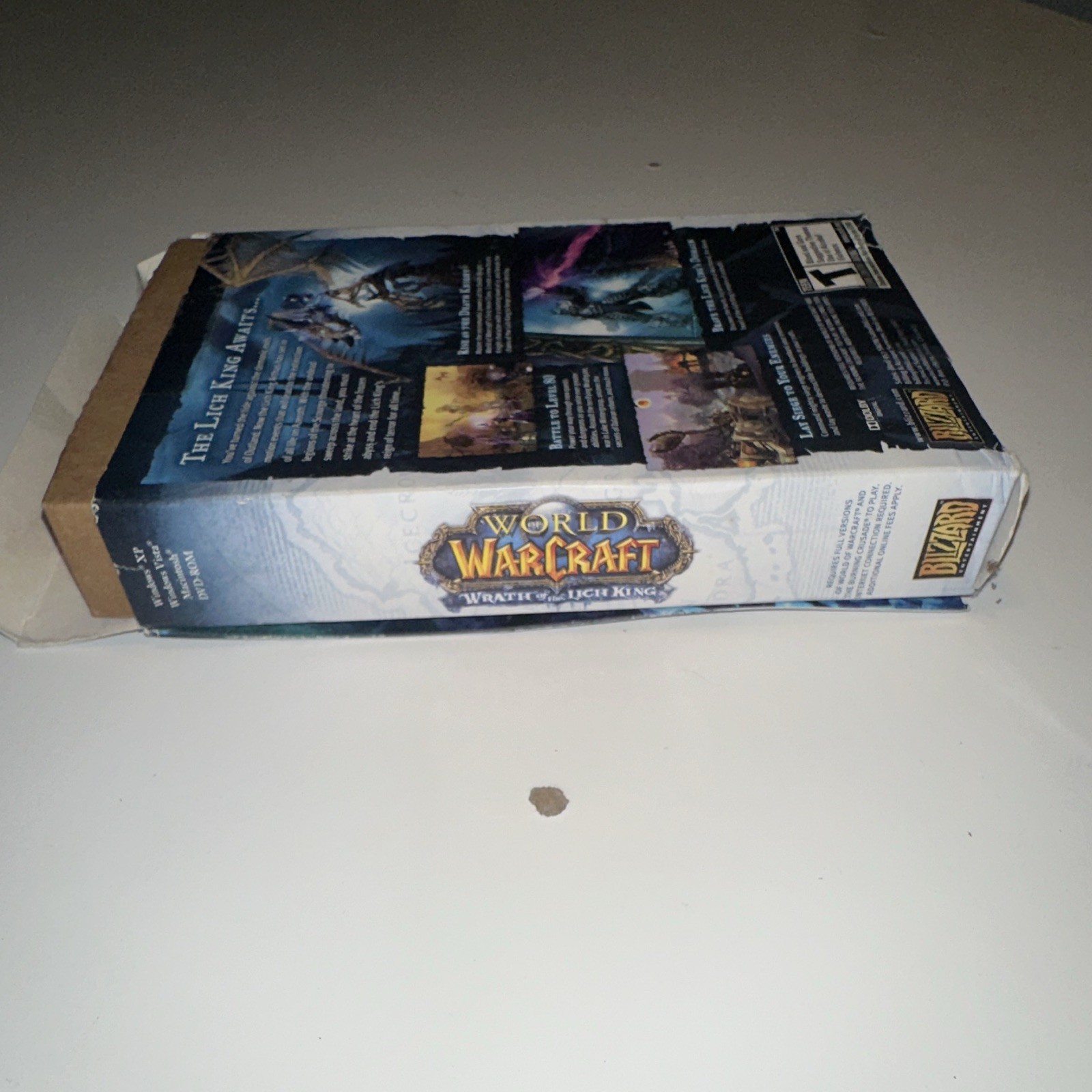 Blizzard World of Warcraft Wrath of the Lich King Expansion PC DVD-ROM w/ Pass