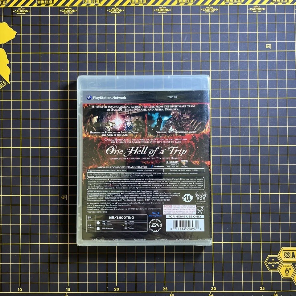 Shadows Of The Damned PlayStation PS3 Asia English Brand New Factory Sealed