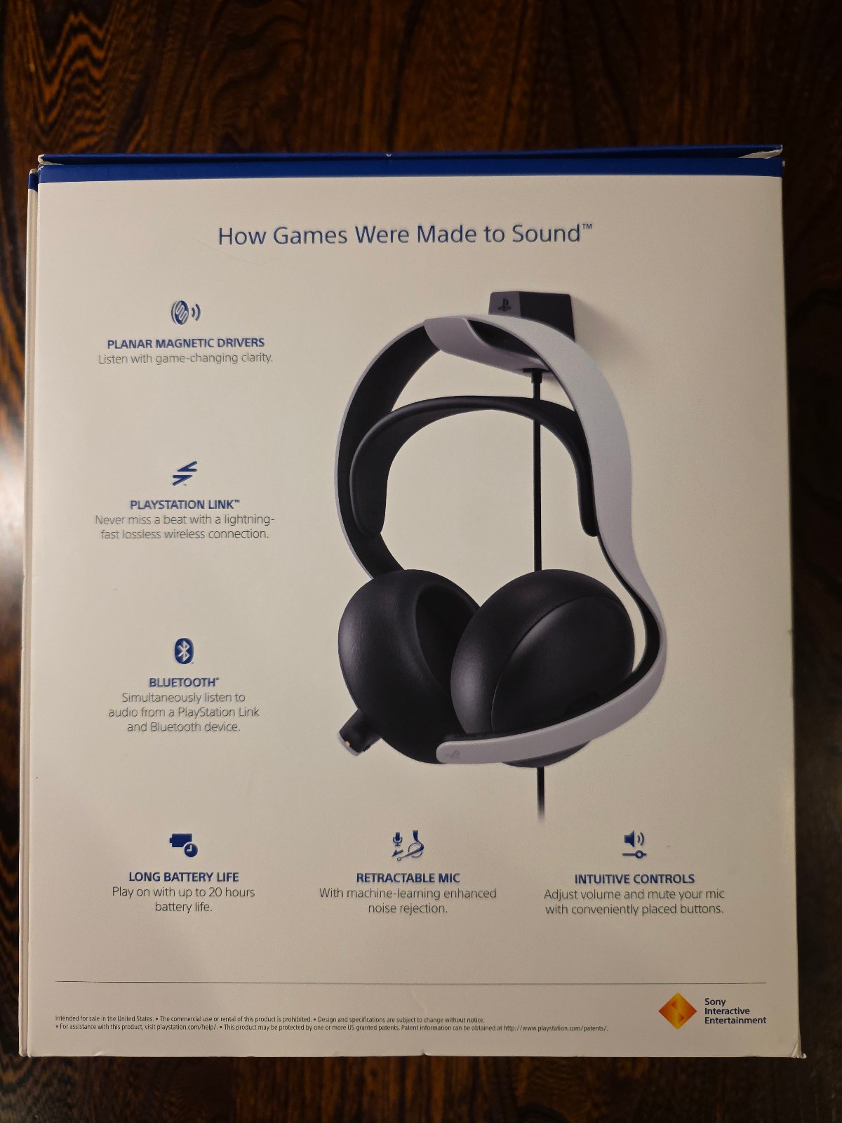 Sony PlayStation 5 Pulse Elite Wireless Gaming Headset – White NEW SEALED
