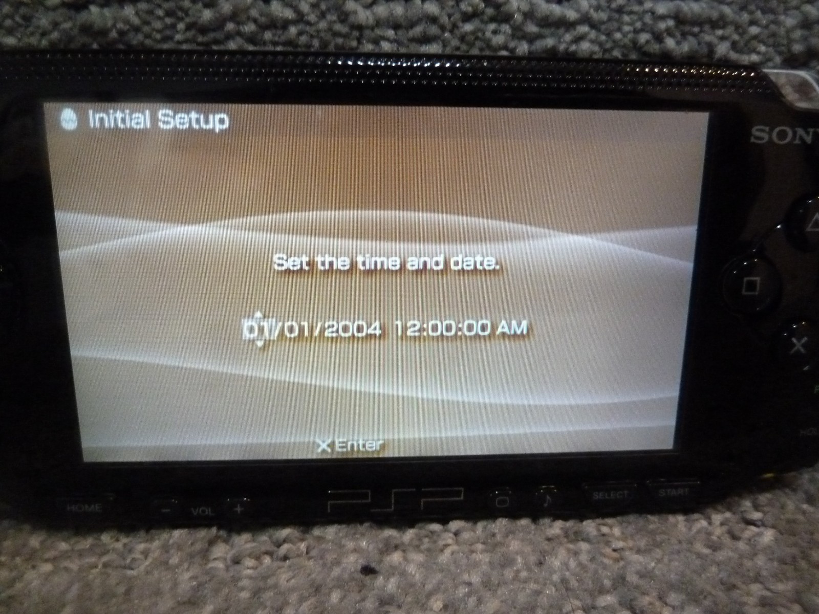 Sony PSP 1001 Black Console WORKING EXCELLENT CONDITION