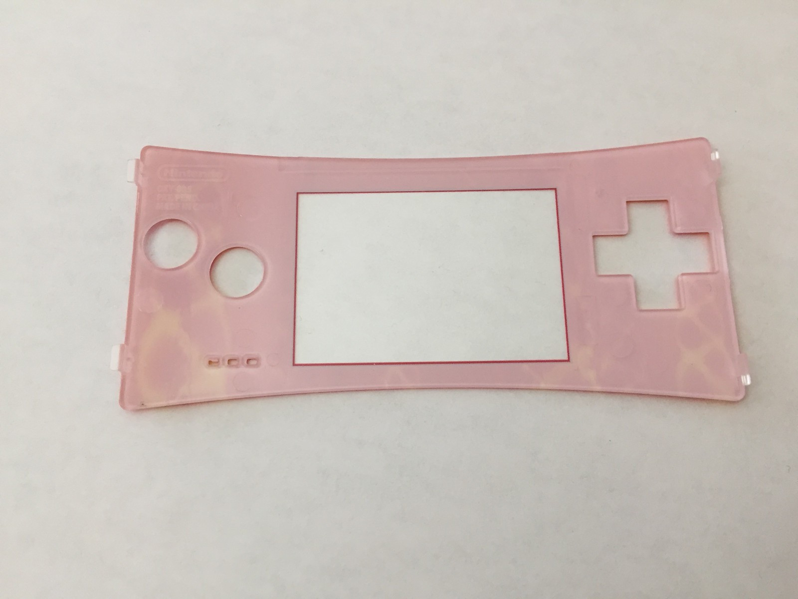 Nintendo Game Boy Micro Faceplate Flame OEM Official GameBoy Face Plate