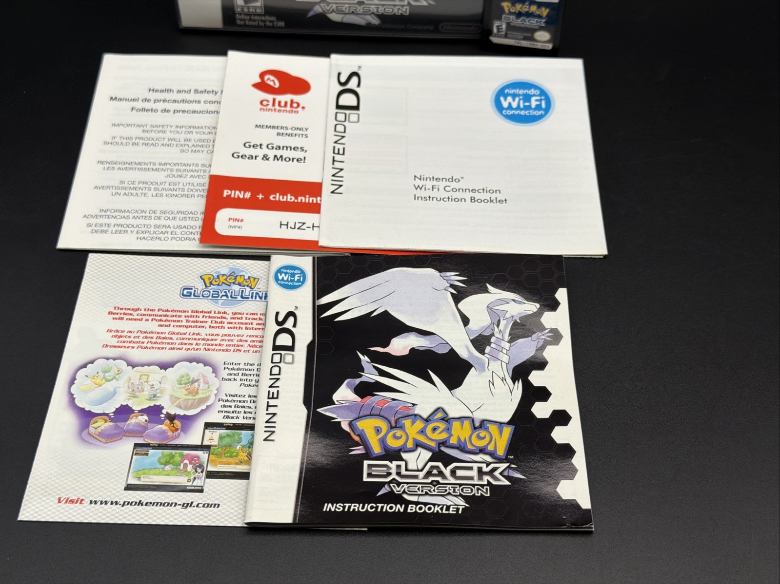 Pokemon: Black Version Authentic (Nintendo DS, 2011) Complete CIB Tested