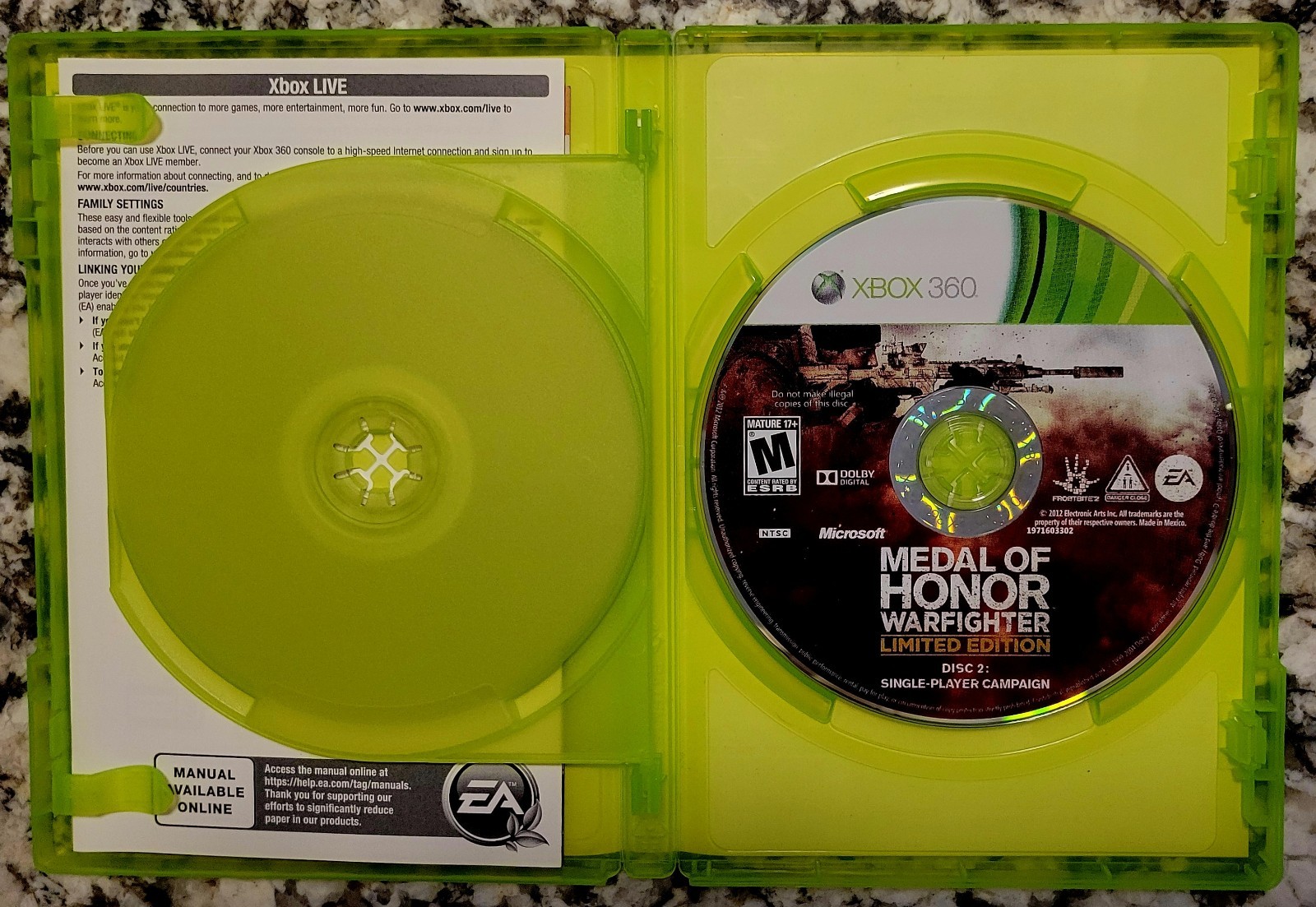 Microsoft Xbox 360: Medal of Honor War Fighter, CIB, MANUAL, TESTED, FAST SHIPP
