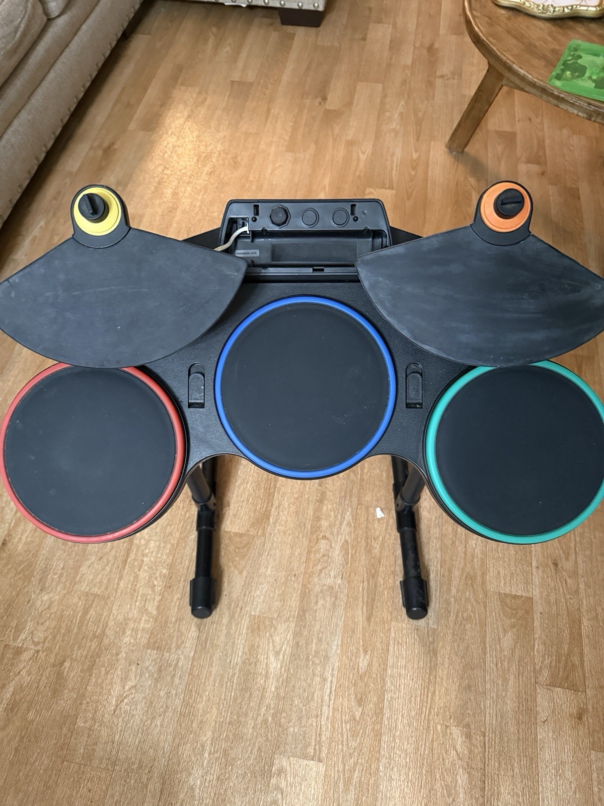 RedOctane Guitar Hero Wireless Drum Set Controller for Nintendo Wii 4-Pad NSS02