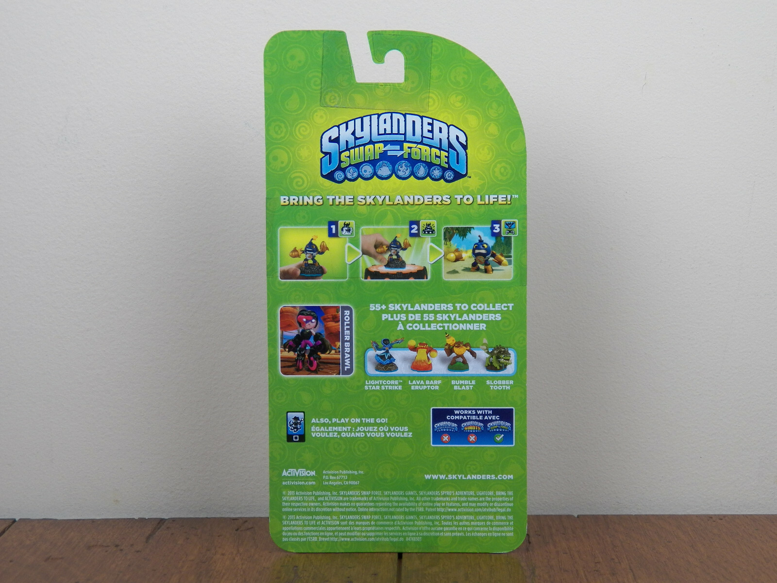 Skylanders Roller Brawl Figure Swap Force Activision Wii XBox PS3 **NEW SEALED**