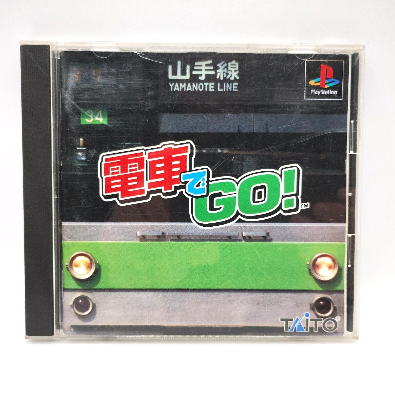PS1 Densha de go controller playstation sony Japan Taito train game JP tested