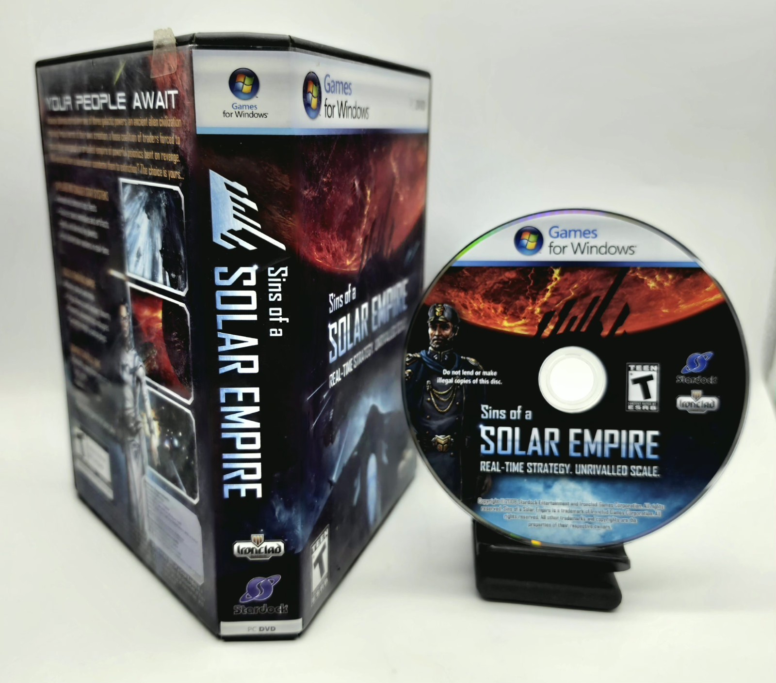 Sins of a Solar Empire PC DVD Strategy Game Stardock Ironclad Games