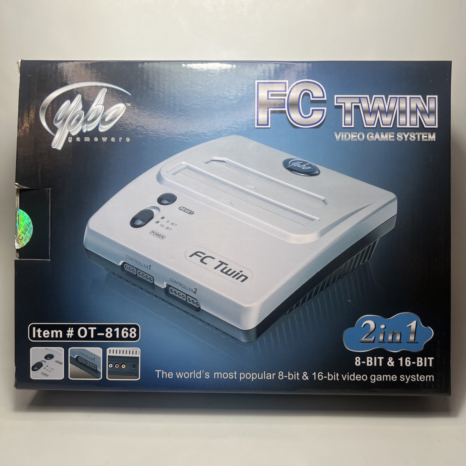 FC TWIN Retro Console Game System, open box