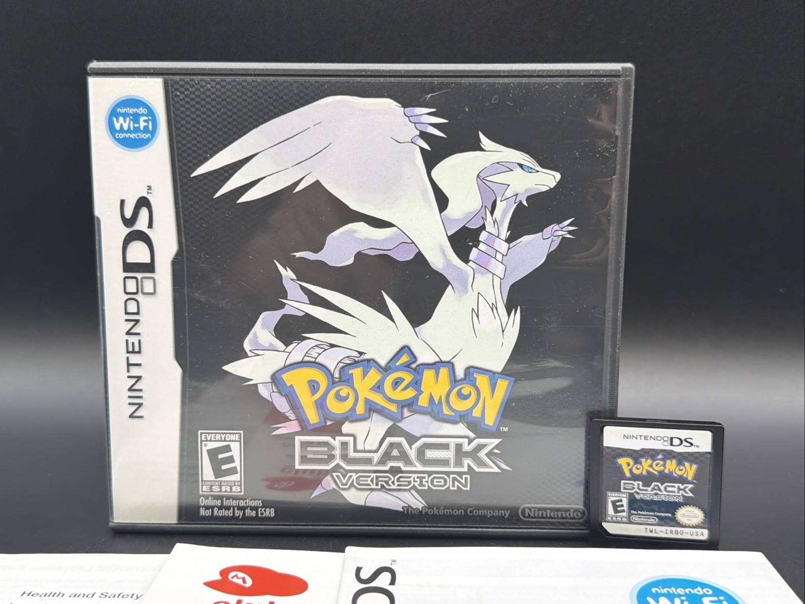Pokemon: Black Version Authentic (Nintendo DS, 2011) Complete CIB Tested
