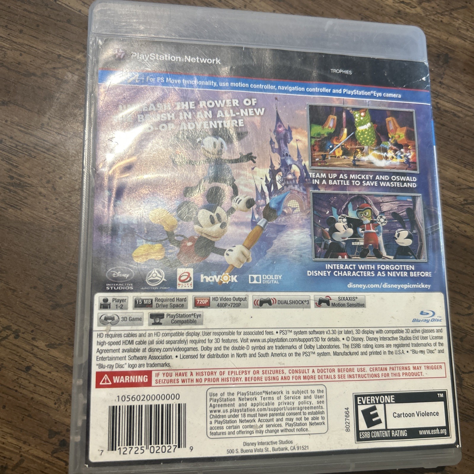 Epic Mickey 2: The Power of Two – Sony PlayStation 3