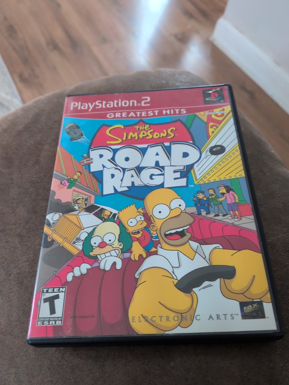 The Simpsons Road Rage PS2 PlayStation 2 + Reg Card Complete – 1 Year Warrant..
