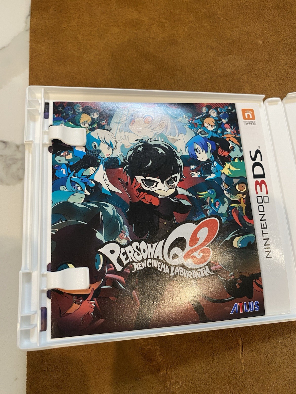 Persona Q2: New Cinema Labyrinth (Nintendo 3DS, 2019) CIB – EXCELLENT CONDITION!