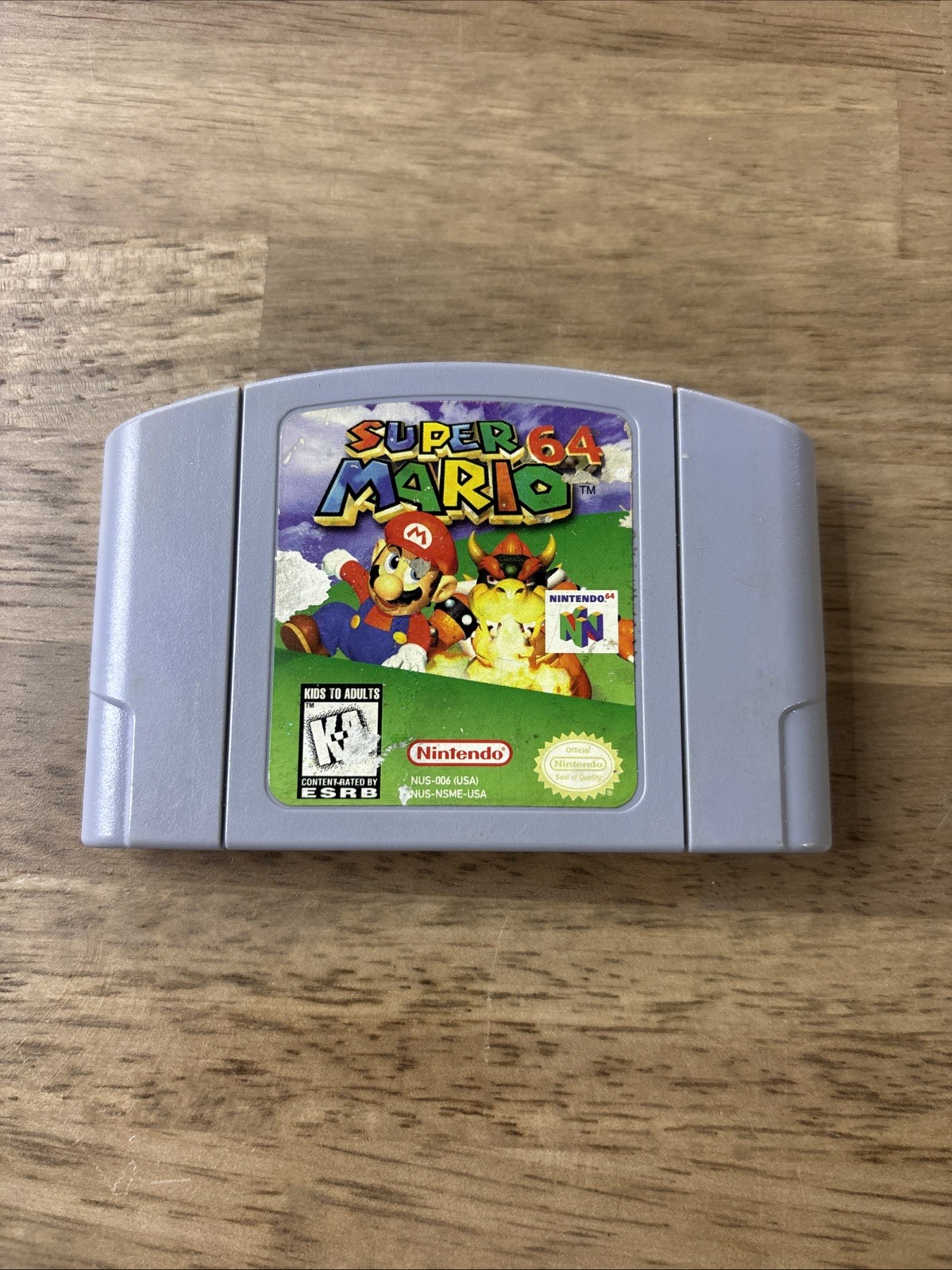 Super Mario 64 Nintendo N64 Game Cartridge 1996, Loose