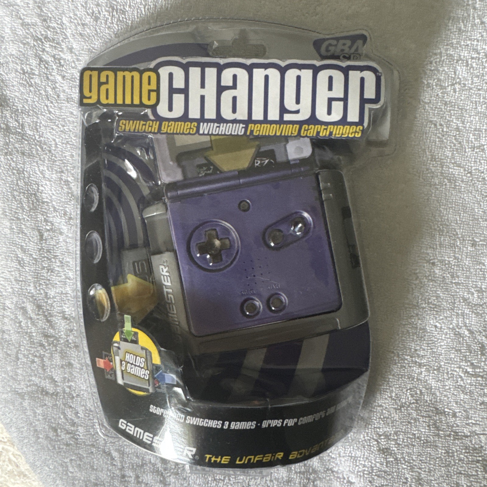 Nintendo Game Boy Advanced SP Gamester Game Changer Factory Sealed