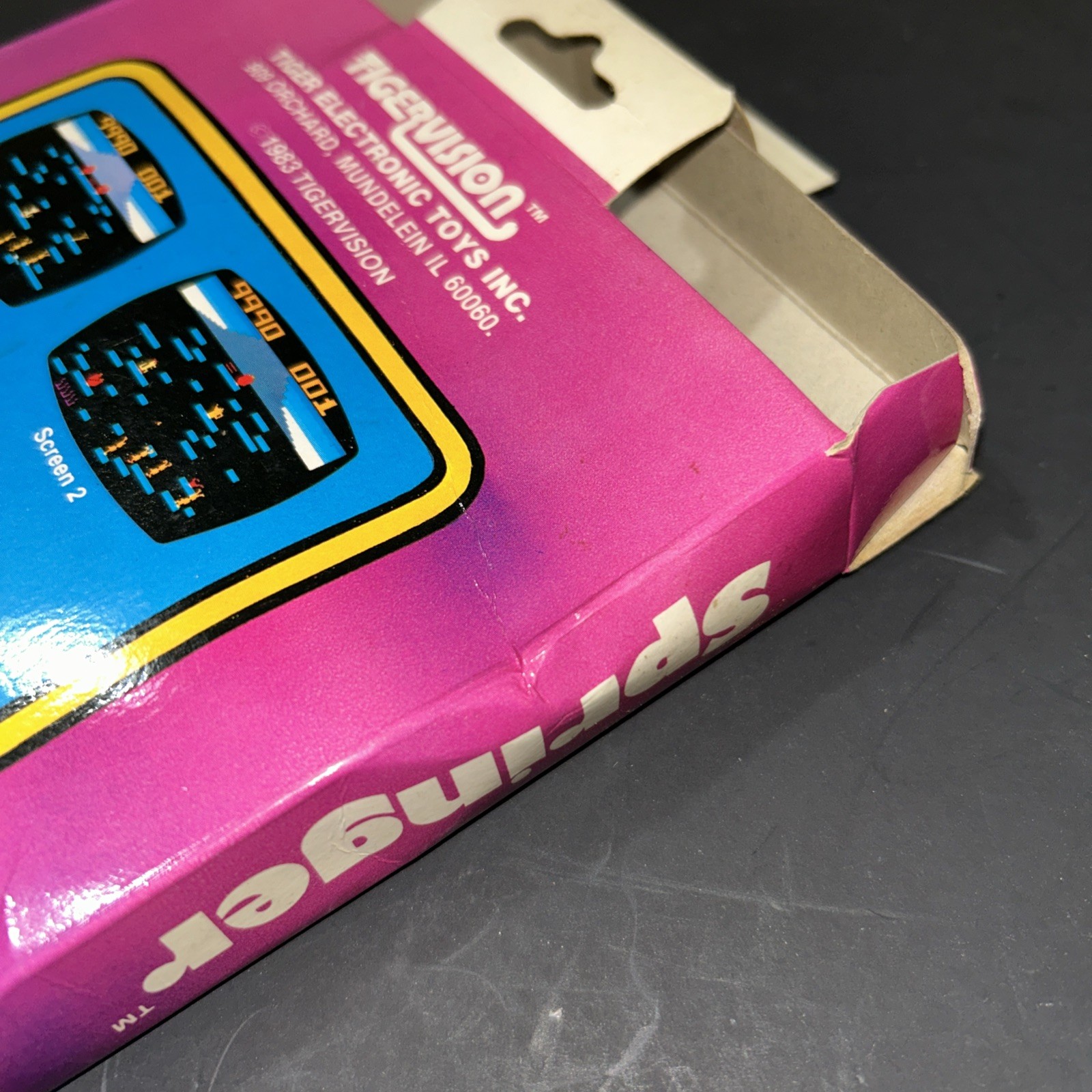 Springer (Atari 400/800/XL/XE) Game And Box-Very Rare