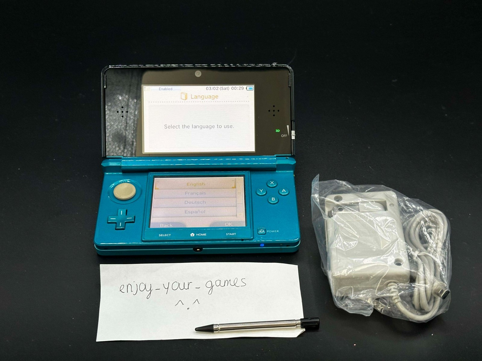 Nintendo 3DS & 3DS XL LL Tested | English | Charger | USA Seller – Ship in 1-DAY