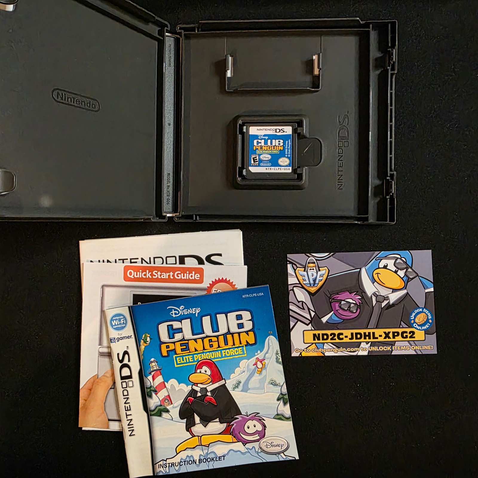 Nintendo DSi Black Lot with Charger, 20 Games, Hardshell Case, and Carrying Case