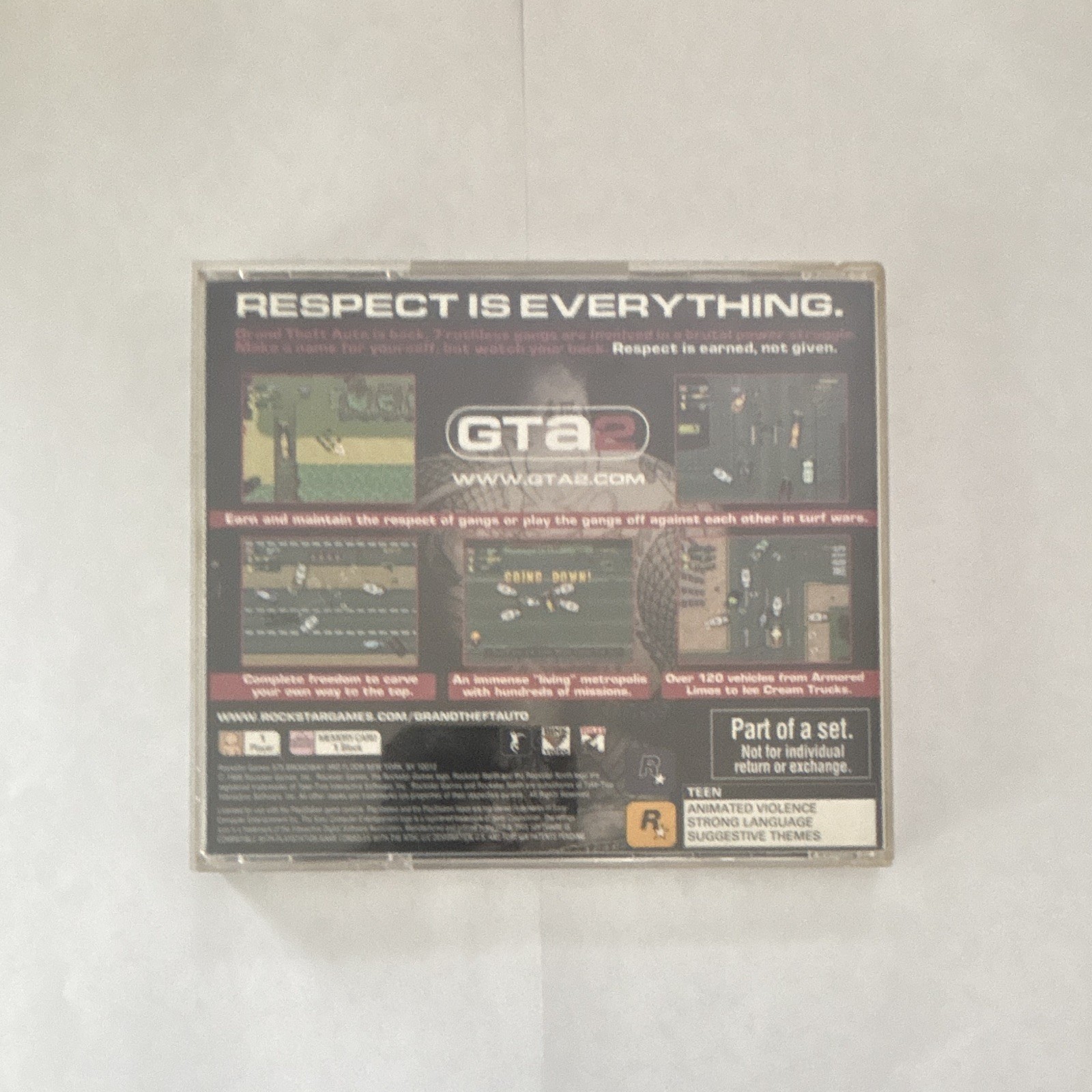 Rockstar Grand Theft Auto 2 Collector’s Edition PS1 w/ Manual T Rated