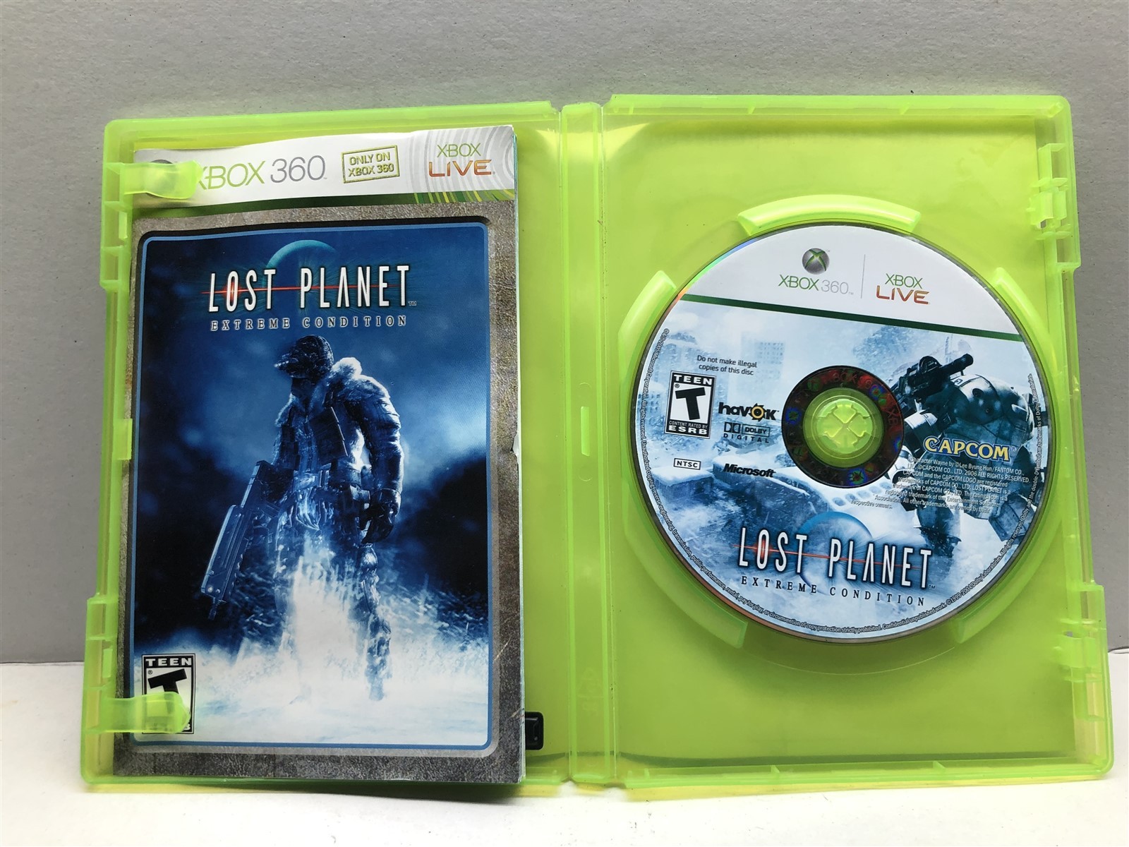 Lost Planet: Extreme Condition (Xbox 360, 2007) Complete Tested Working