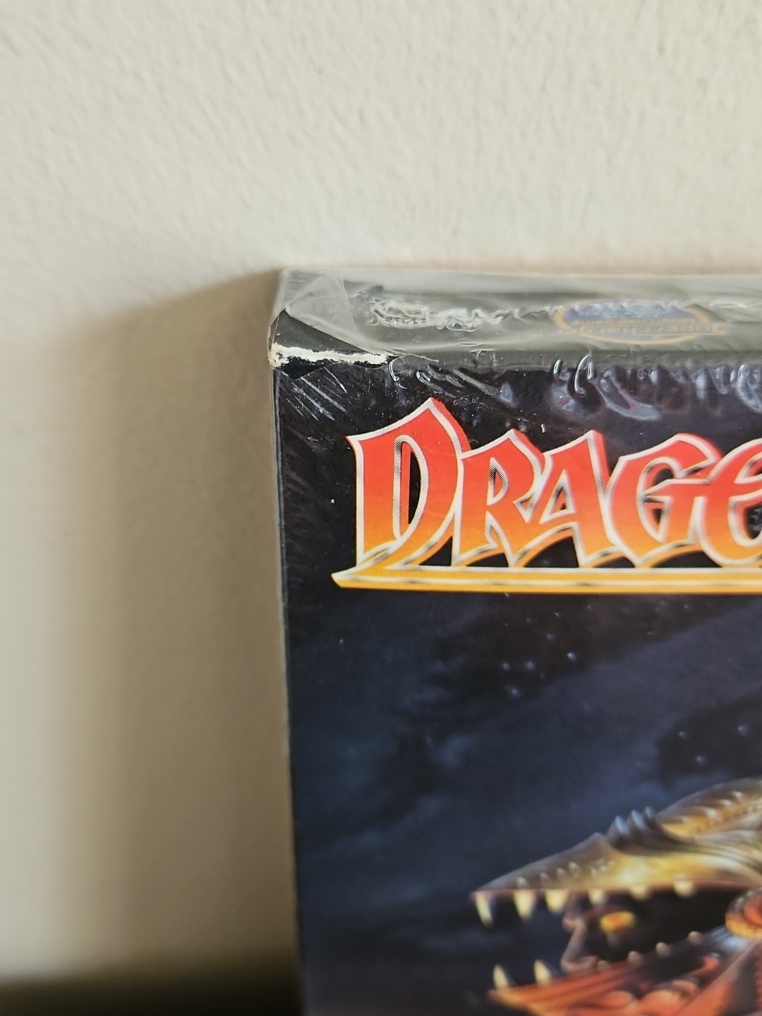 Vintage Rare Atari 2600 DragonStomper Starpath SuperCharger Cassette New Sealed