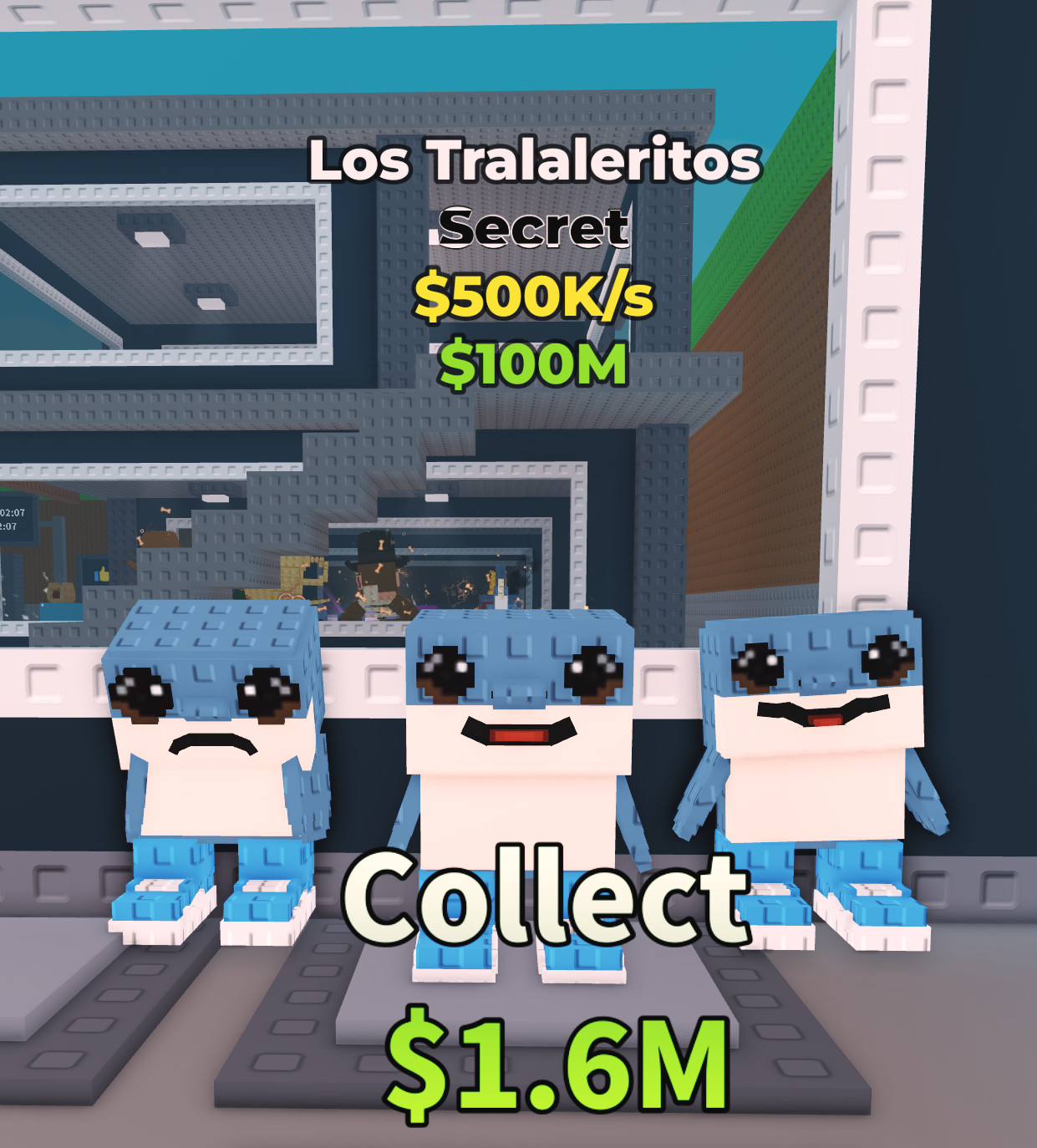 Roblox Steal a Brainrot SECRET Los Tralaleritos