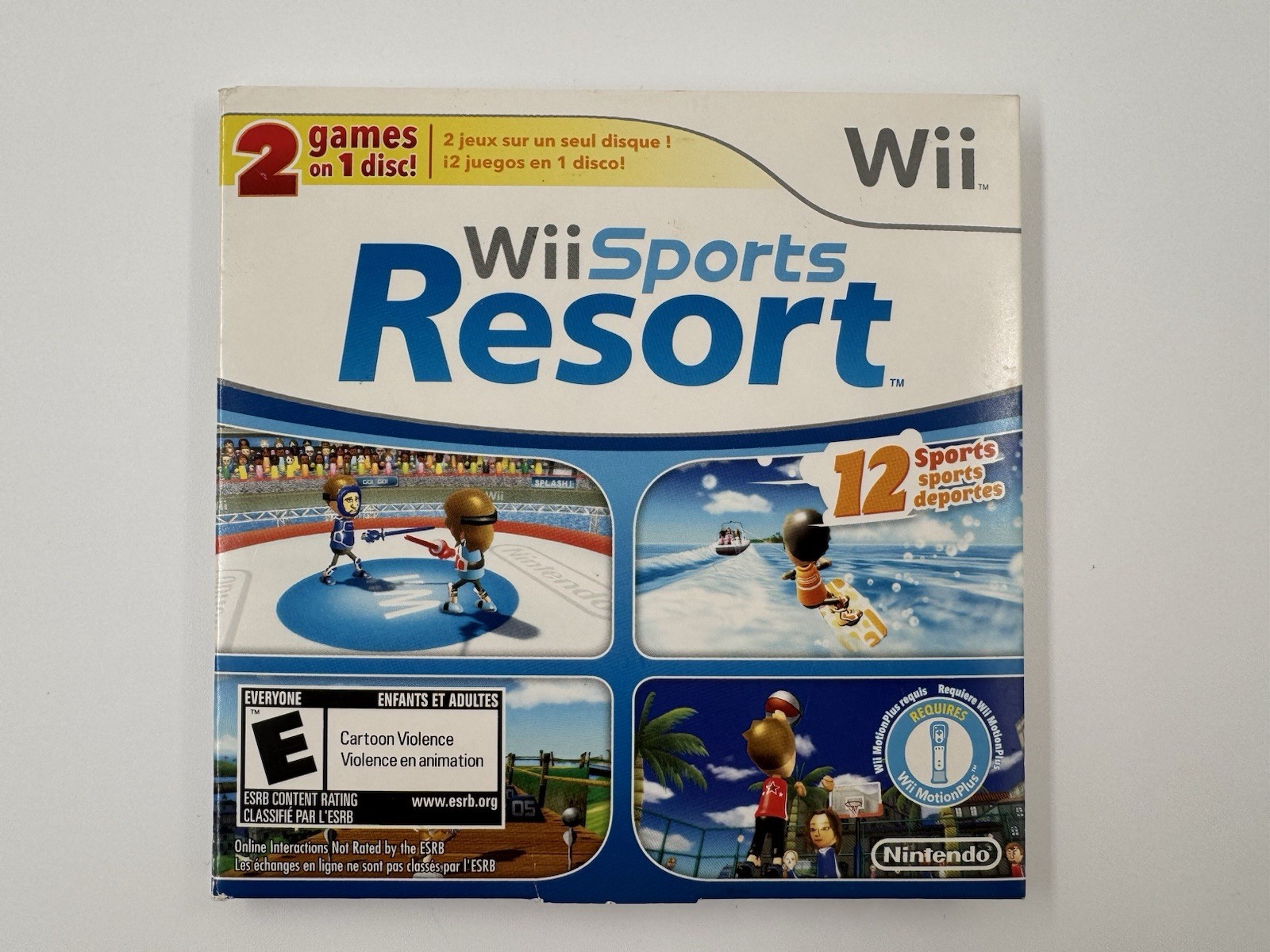 Wii Sports and Wii Sports Resort 2 in 1 Combo Disc (Nintendo Wii) Tested