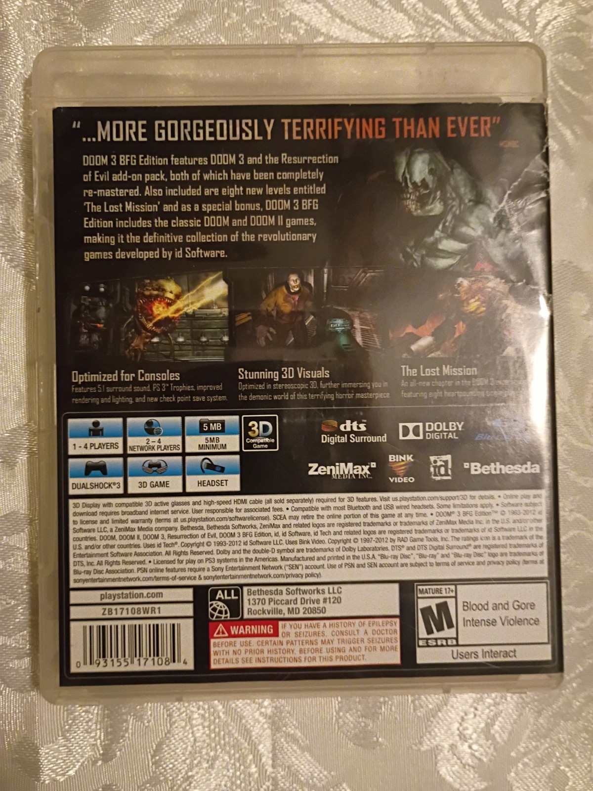 DOOM 3 BFG Edition – Sony PlayStation 3