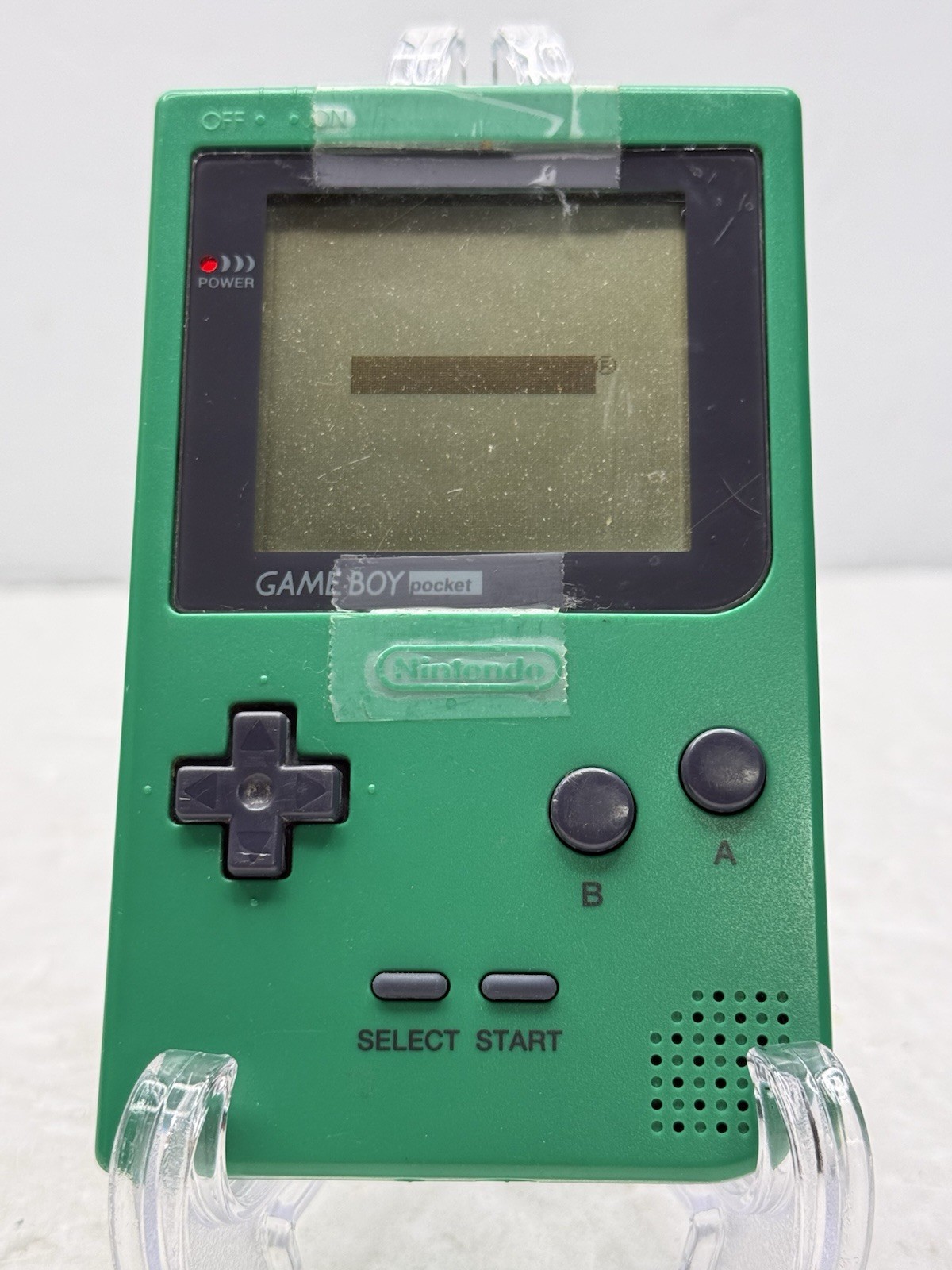 Gameboy Pocket Console Green, Handheld, Model MGB-001 Tested – Used