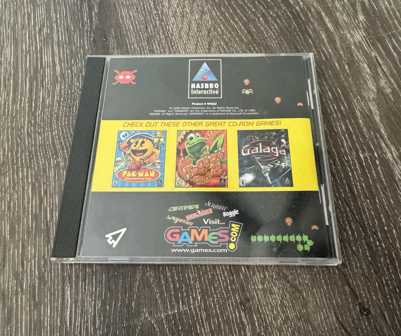 Atari Arcade Hits 1 PC CD 1999 Windows 95/98 Asteroids Centipede Super Breakout