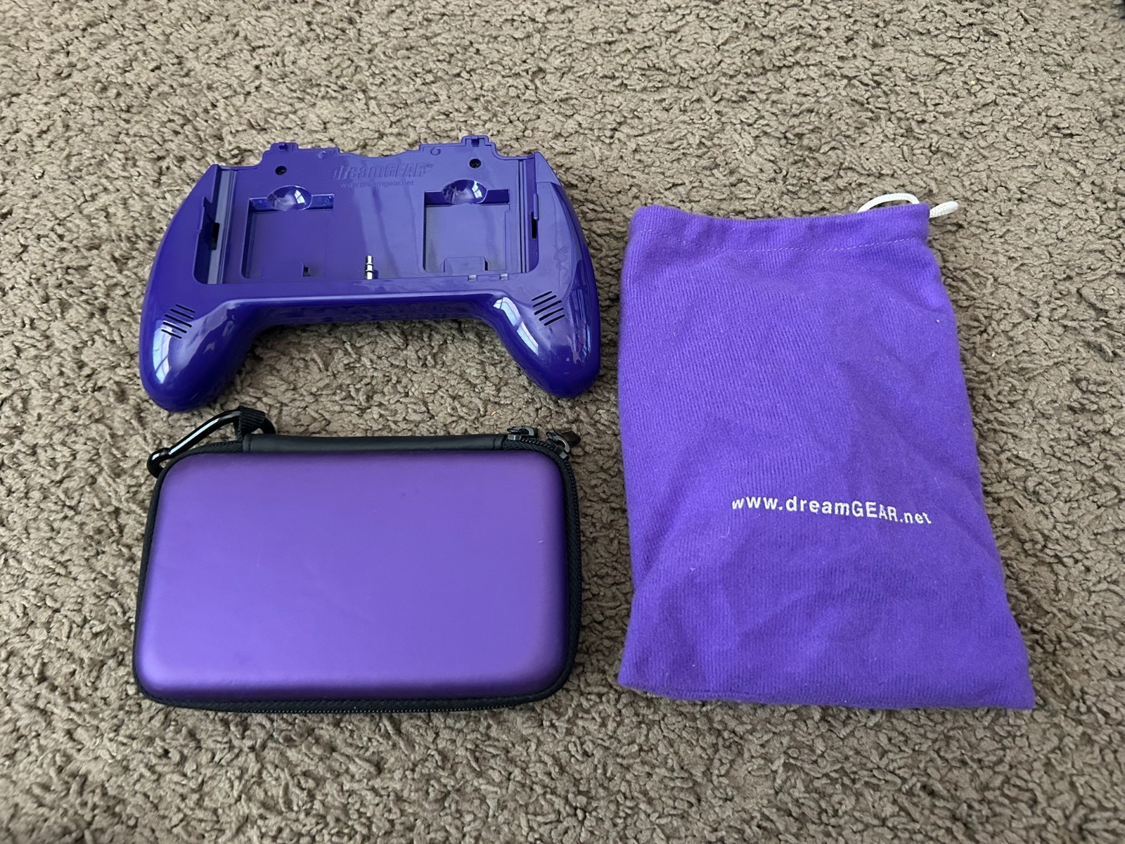 Nintendo 3DS Midnight Purple Handheld System Complete in Box Console