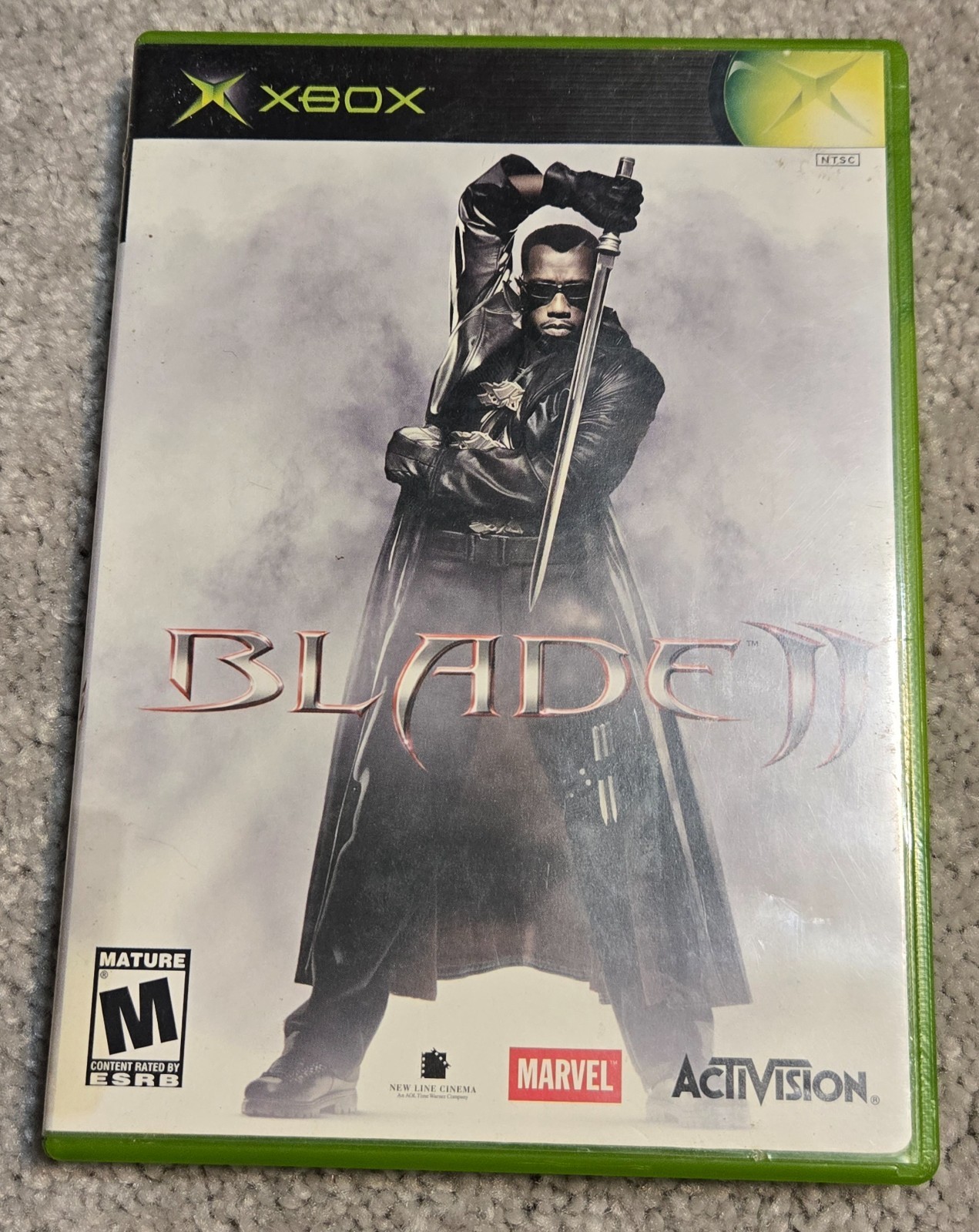 Blade II (Microsoft Xbox, 2002) No Manual