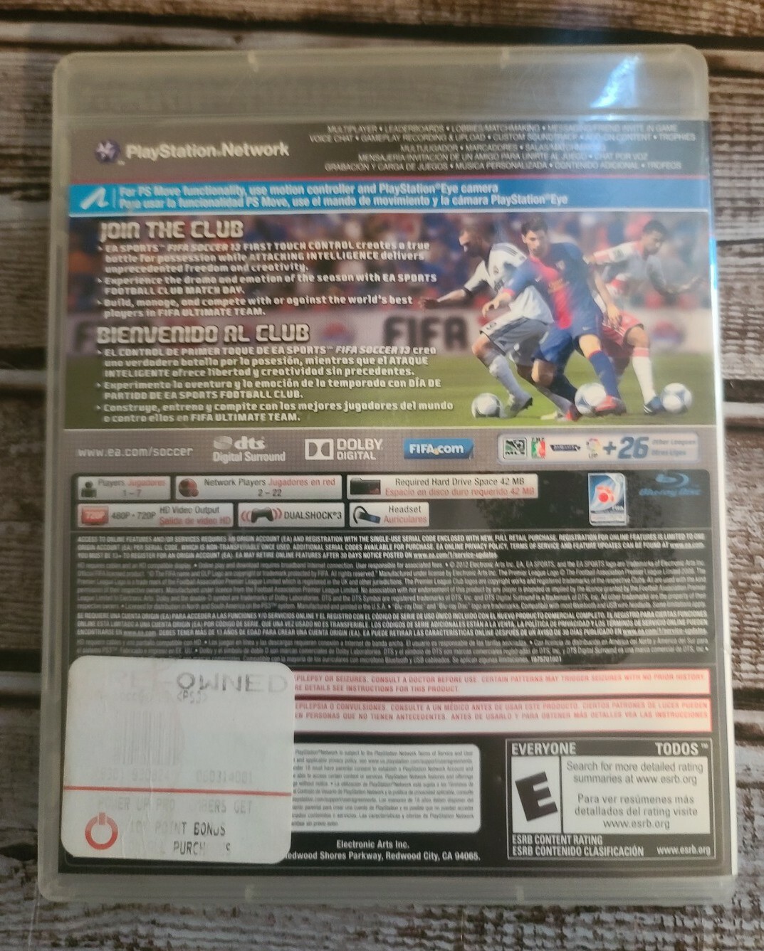 FIFA Soccer 11 and 13 Lot of 2