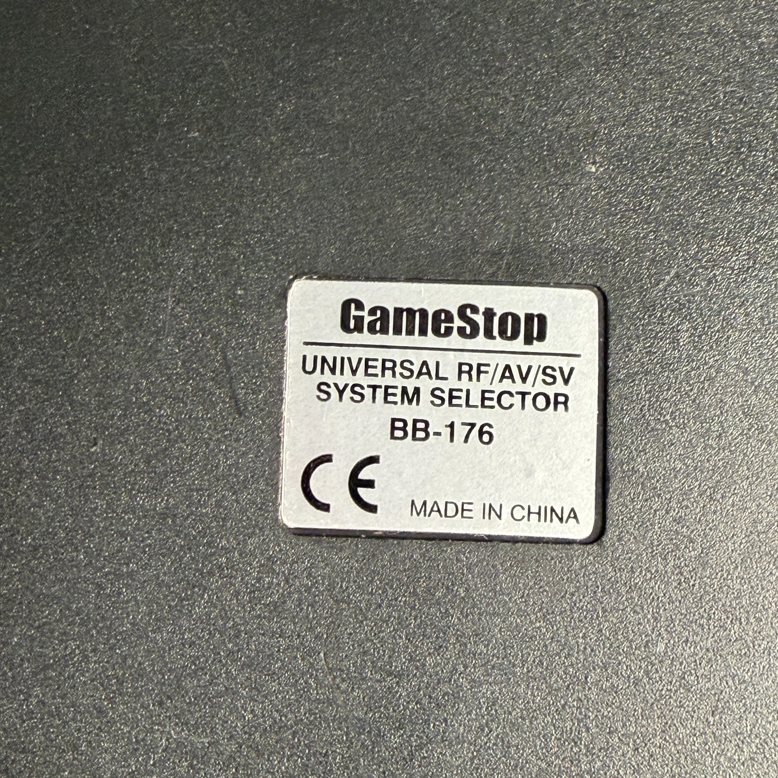 Game Stop Universal System Selector Multi Channel