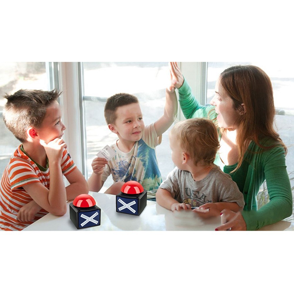 Lively Game Buzzers with Sound Effects for Enhanced For Trivia Experience