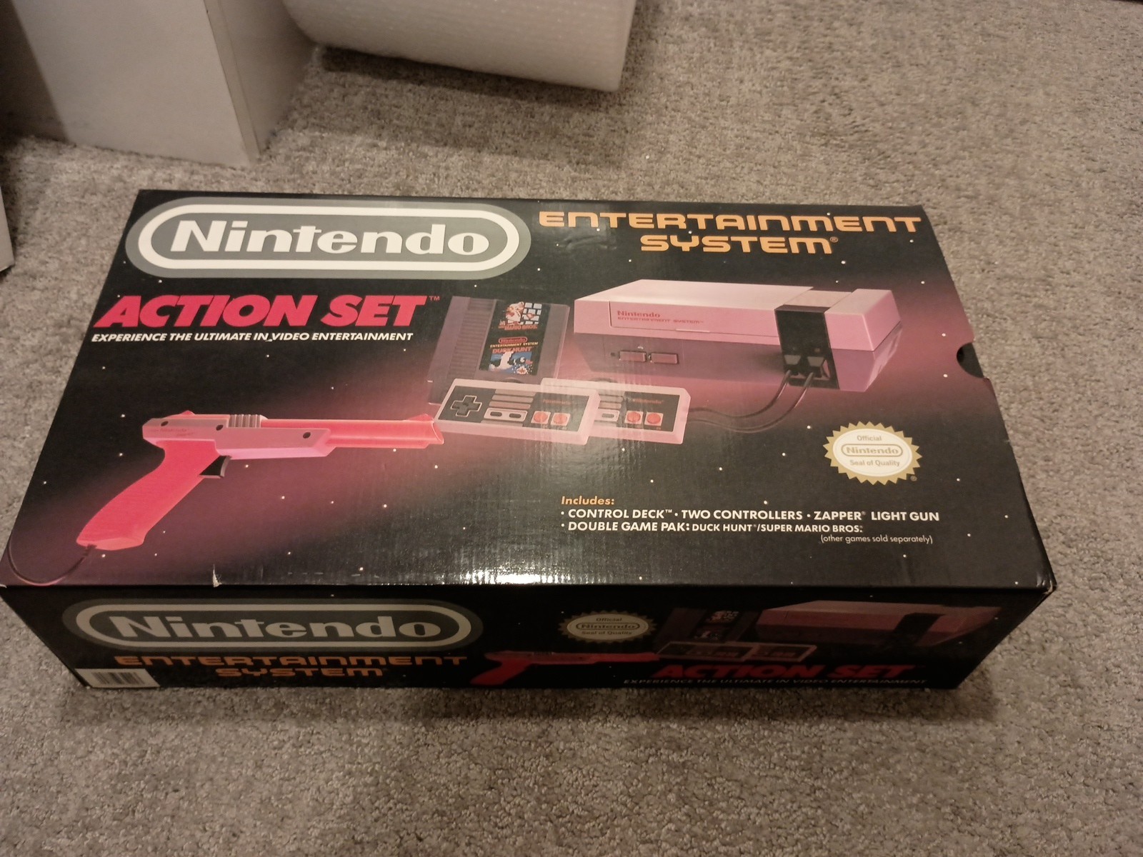 Nintendo Entertainment System Action Set Console Bundle – Great Shape!