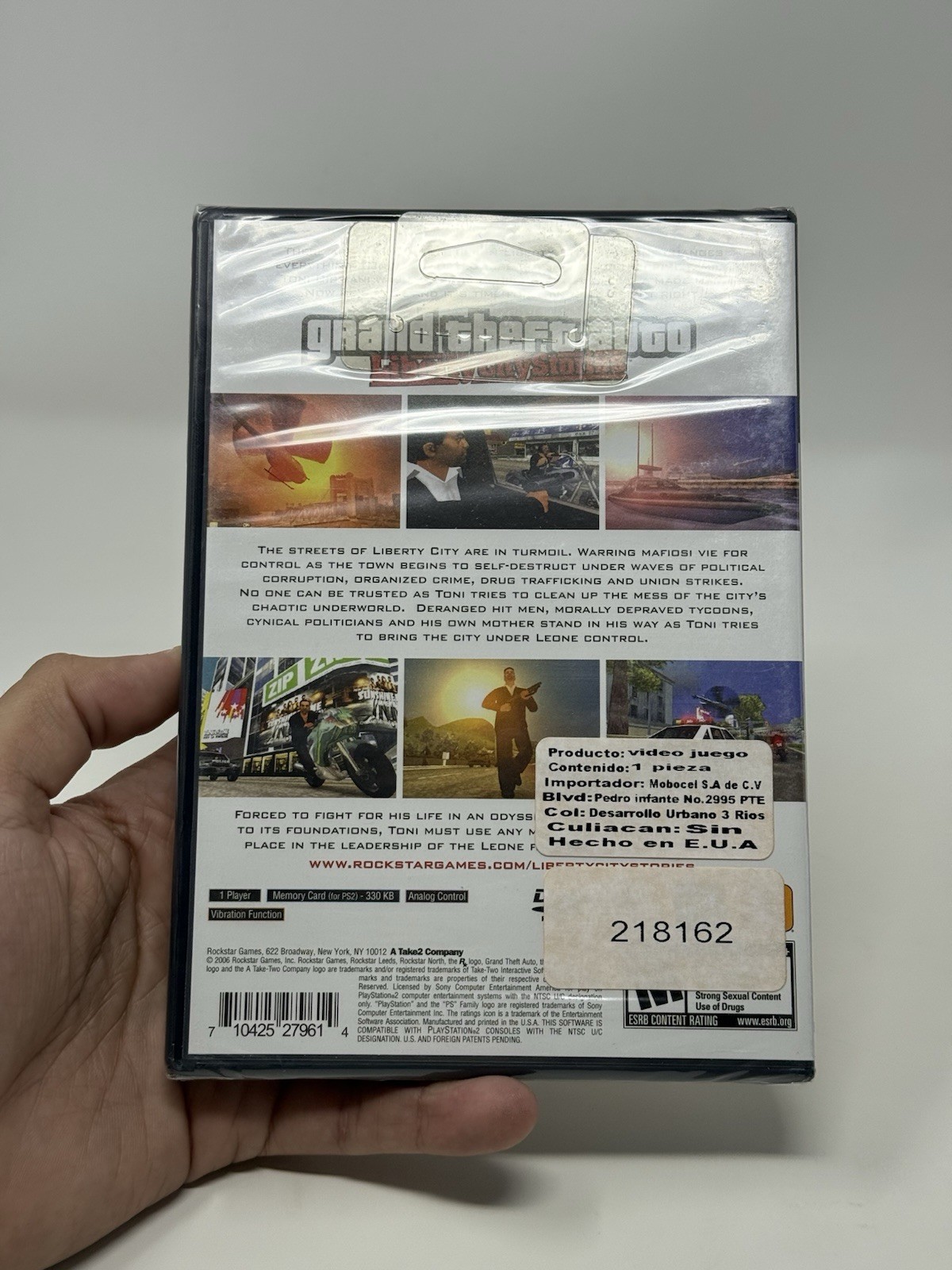 Grand Theft Auto GTA Liberty City Stories PS2 PlayStation 2 Brand New Sealed