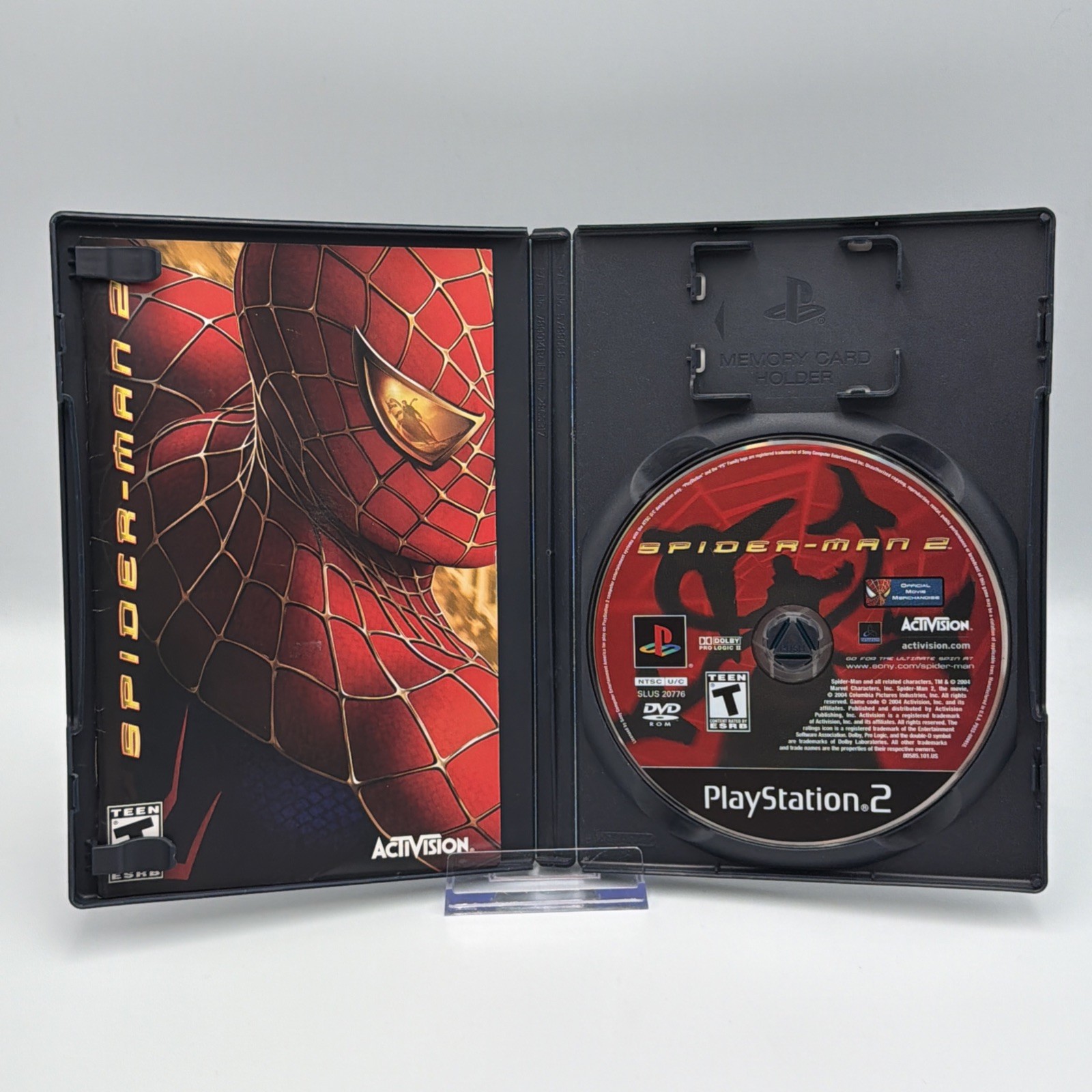 Spider-Man 2 (PlayStation 2, 2005) Clean Tested Working – Free Ship